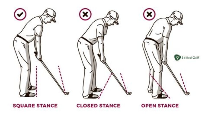 Is a closed stance good in golf?