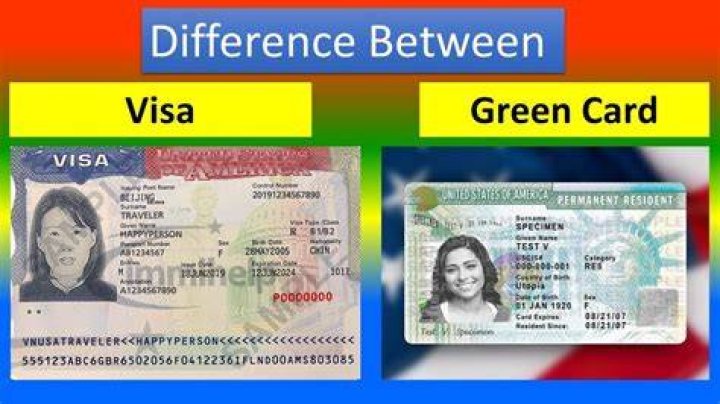 Is a green card a visa?