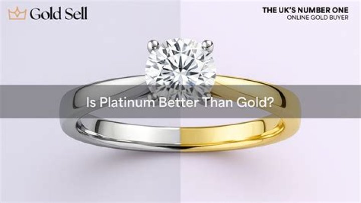 Is a platinum award better than gold?