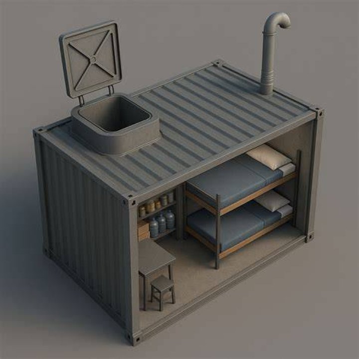 Is a shipping container a good fallout shelter?