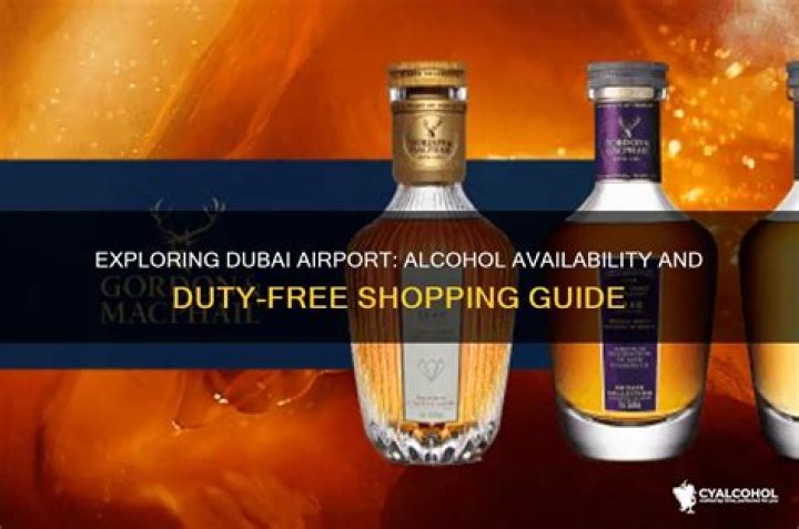 Is alcohol available in Dubai?