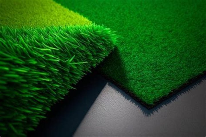Is artificial grass made of plastic?