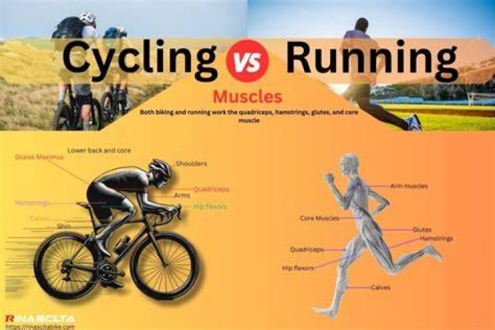 Is biking or running better for abs?