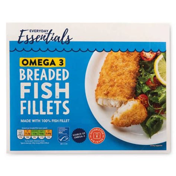 Is breaded fish fillets healthy?