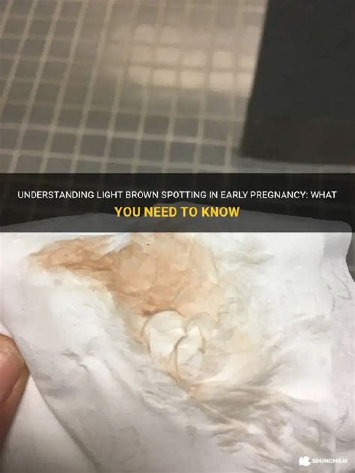 Is brown spotting at 8 weeks normal?