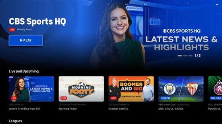 Is CBS sports on Amazon Prime?