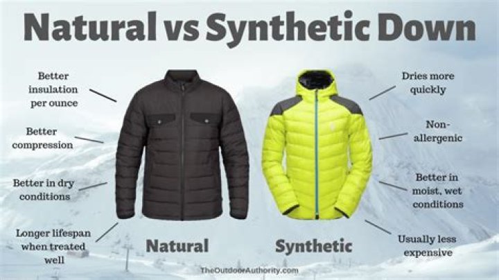Is down warmer than synthetic?