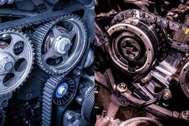 Is drive belt same as timing chain?