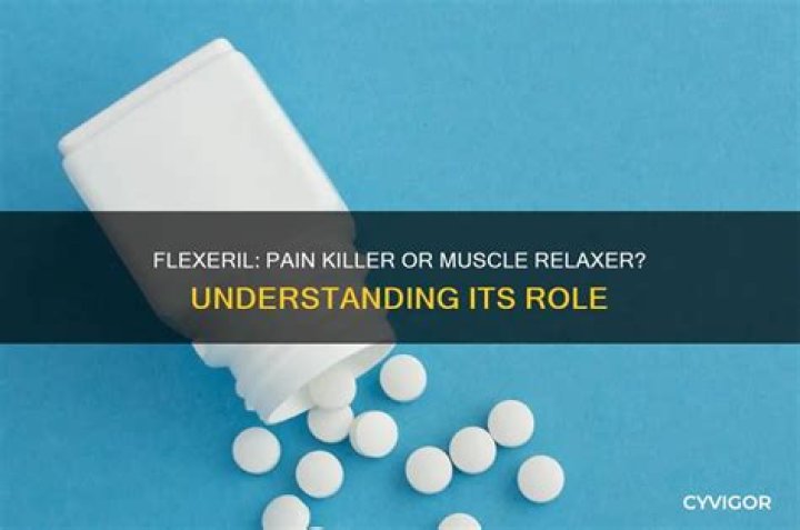 Is Flexeril a pain killer or muscle relaxer?
