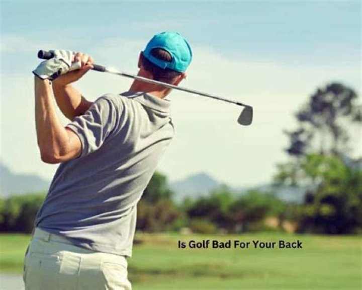 Is golf bad for your body?