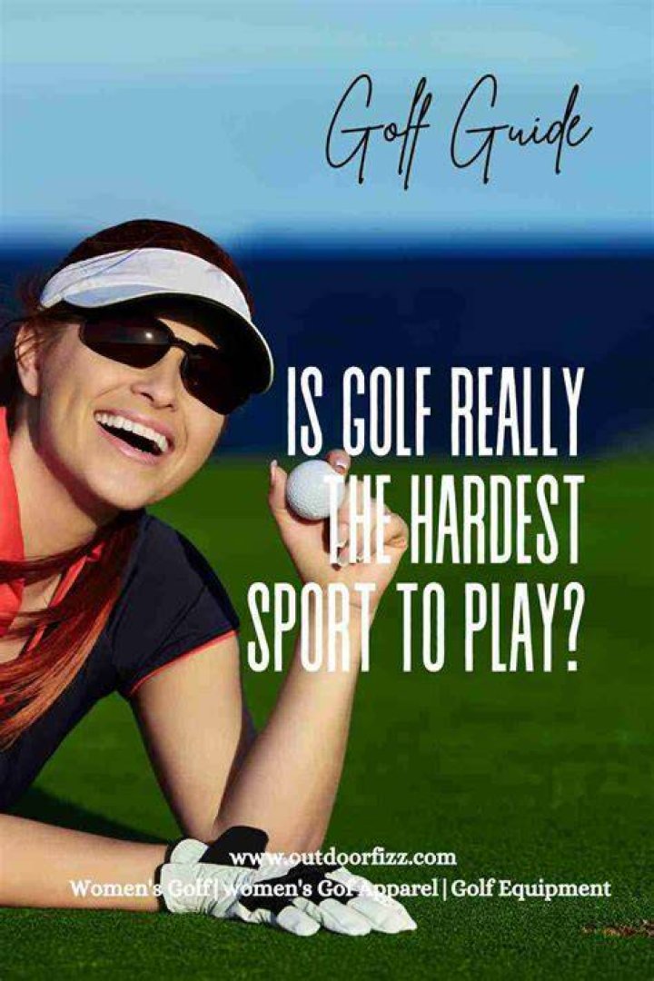 Is golf the hardest sport to play?