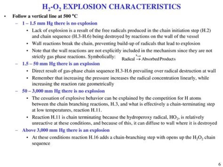 Is h2 explosive?