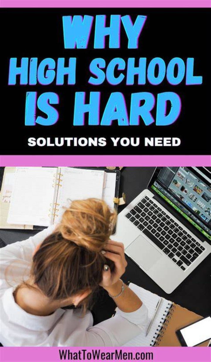 Is high school Hard?