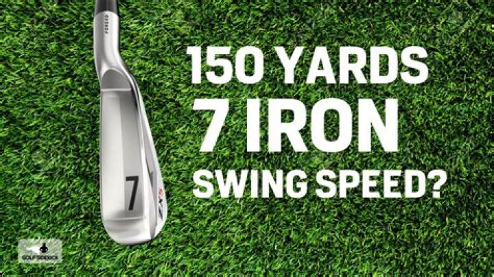 Is hitting a 7 iron 150 yards good?