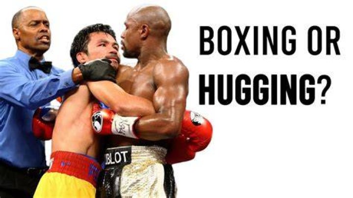 Is hugging illegal boxing?