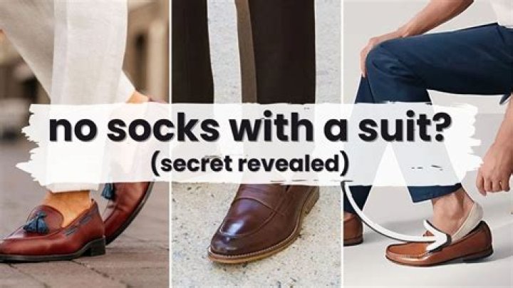 Is it better to wear socks or no socks?