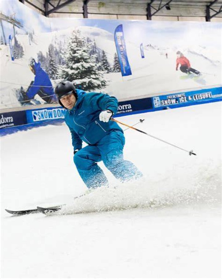 Is it easier to ski on real snow?