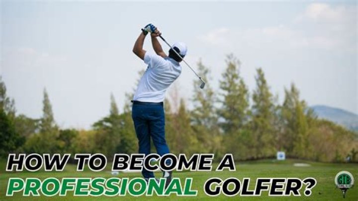 Is it easy to become a pro golfer?