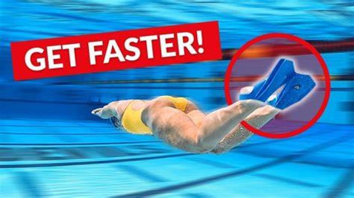 Is it faster to swim underwater or on the surface?