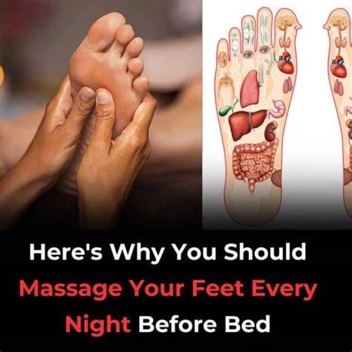 Is it good to massage your feet before bed?