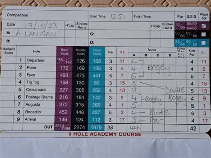 Is it hard to hit a birdie in golf?