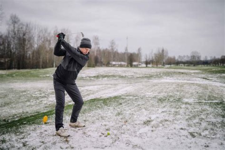 Is it harder to play golf in the winter?