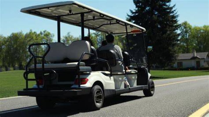 Is it legal to drive a golf cart on the road in Georgia?