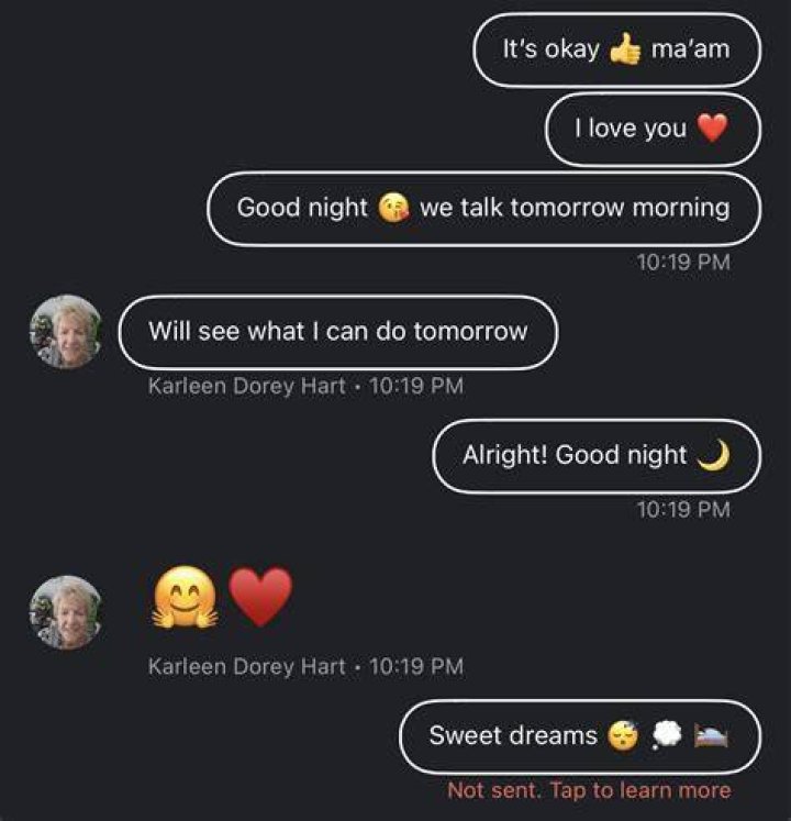 Is it OK to text her everyday?