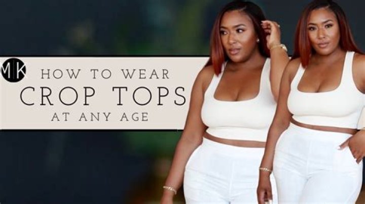 Is it OK to wear crop tops?