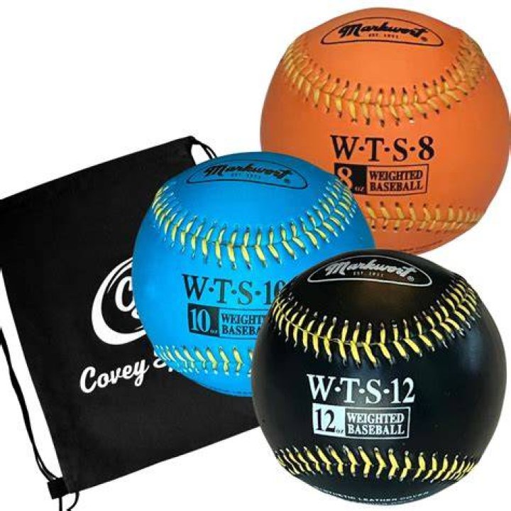Is it safe to throw weighted baseballs?