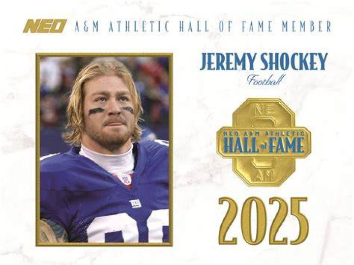 Is Jeremy Shockey in the Hall of Fame?