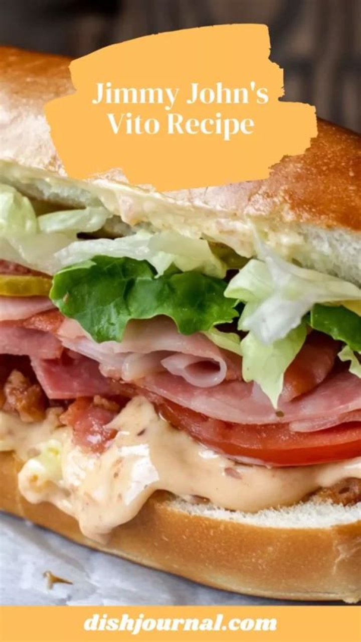 Is Jimmy John's Vito healthy?