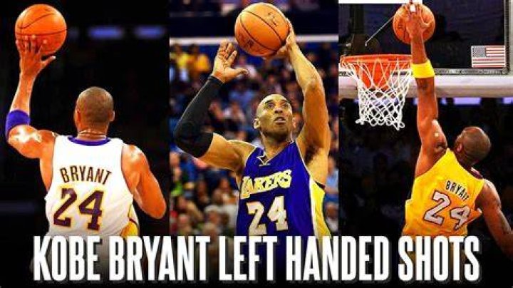 Is Kobe left-handed?