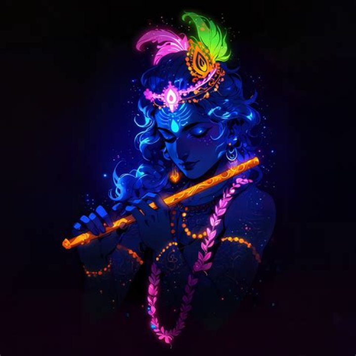 Is Krishna blue or black?