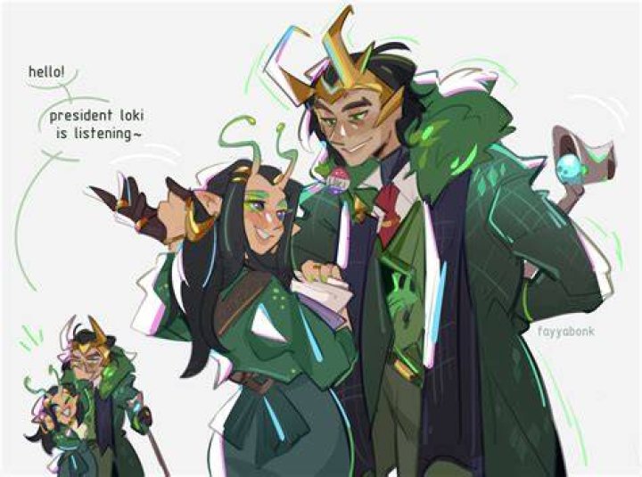 Is Lady Loki and Loki the same person?