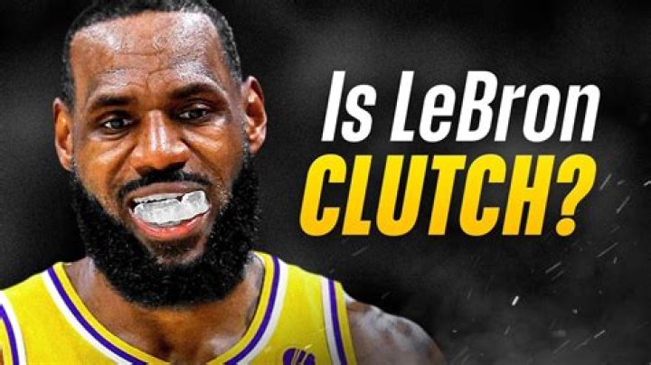 Is LeBron James clutch?