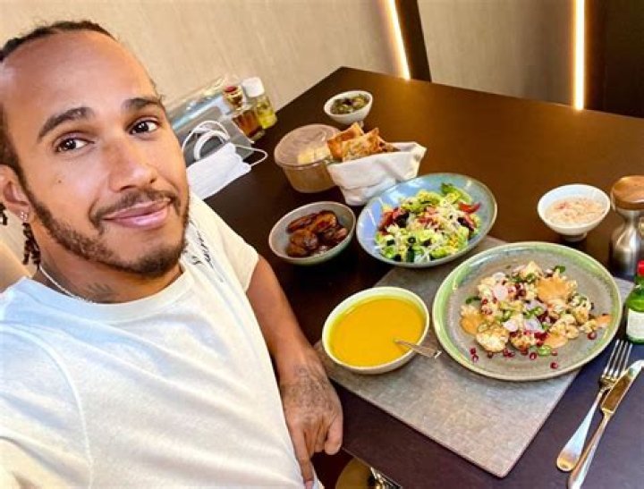 Is Lewis Hamilton vegan?