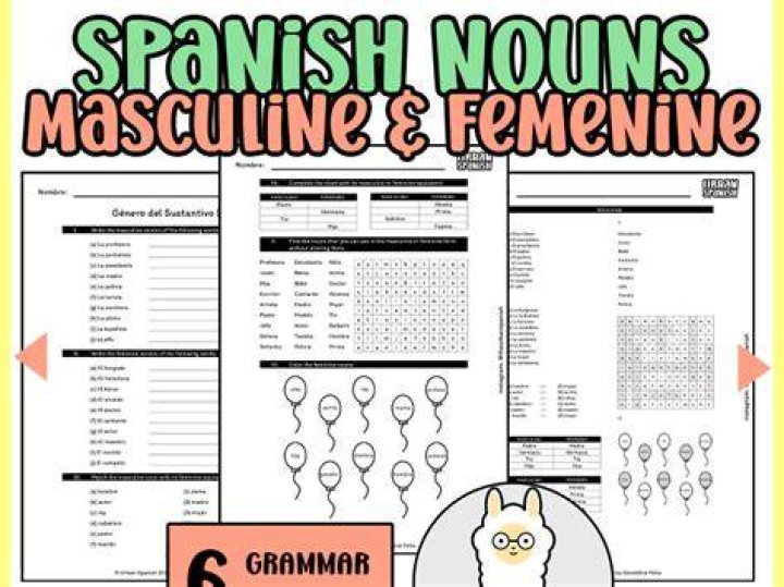Is Los masculine or feminine in Spanish?