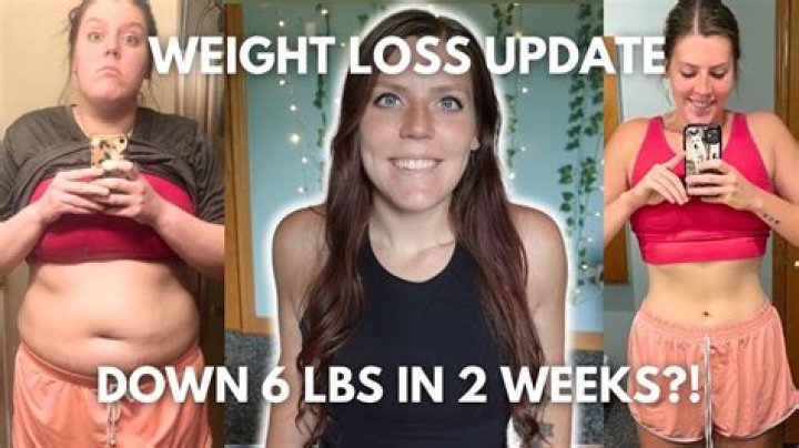 Is losing 6 pounds in 2 weeks good?