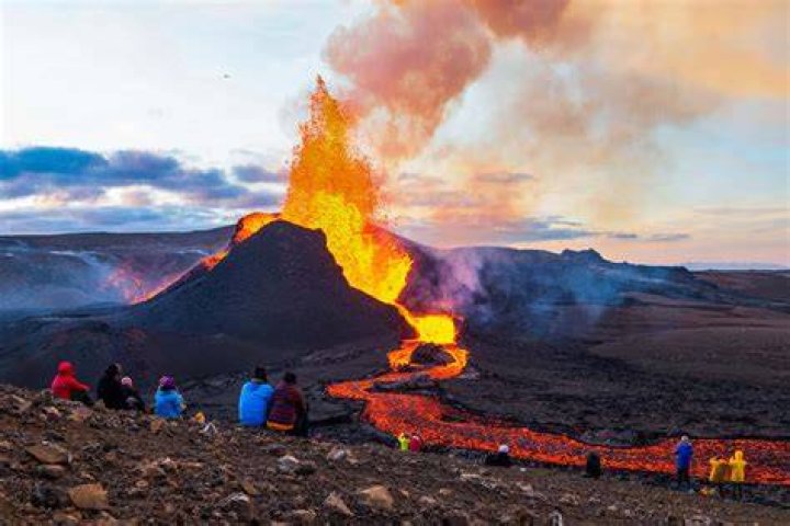 Is Lough Salt a volcano?