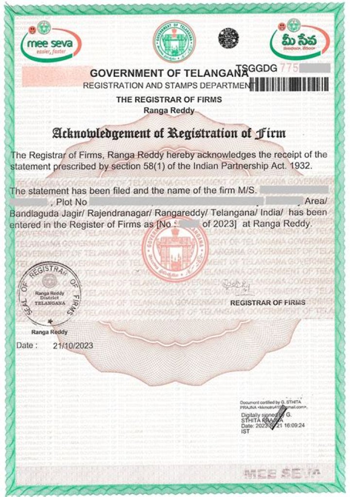 Is LRS mandatory for registration in Telangana?