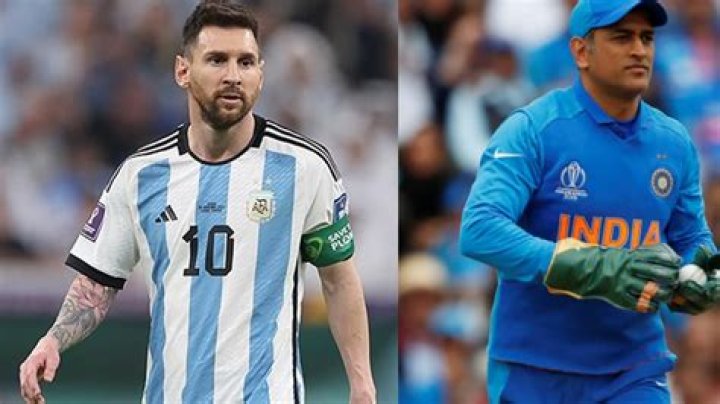Is Messi fan of Dhoni?