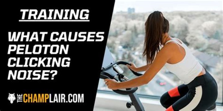 Is my Peloton supposed to make noise?