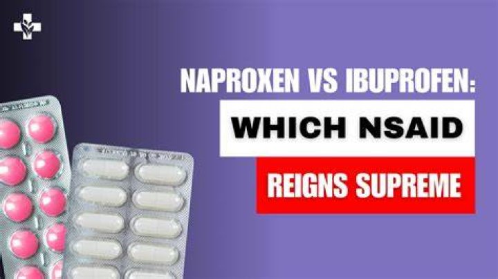 Is naproxen is the same as ibuprofen?