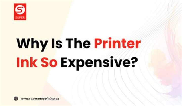 Is printer ink more expensive than gold?