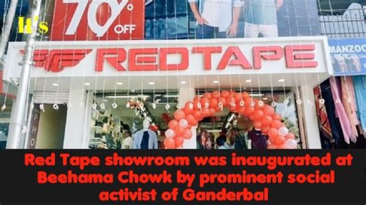 Is red tape Indian brand?