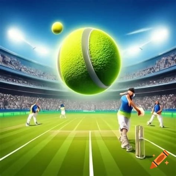 Is tennis ball faster than cricket ball?