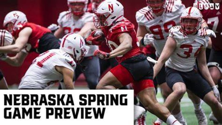 Is the Nebraska spring game televised?