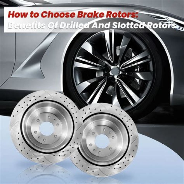 Is there a benefit to drilled and slotted rotors?
