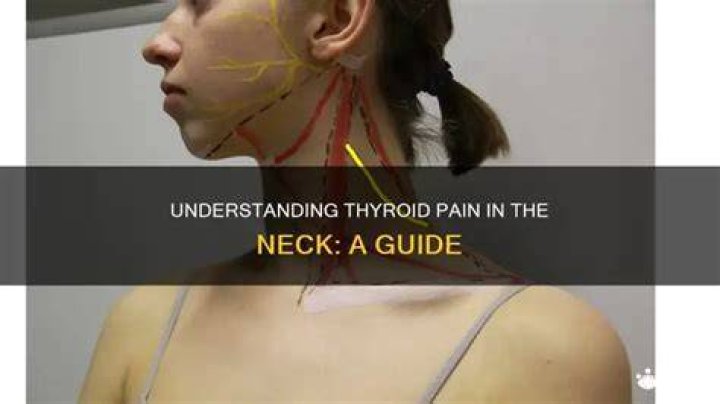 Is thyroid painful in neck?